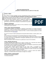 Bases III Concurso de Adornos Navideños Reciclados