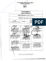 Procedimiento Almacenamiento