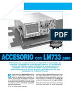 LX5060 ACCESORIO Con LM733 - Nueva Electrónica