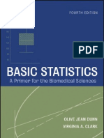 Basic Statistics a Primer for the Bio Medical Sciences 