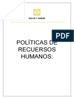 Políticas de Recursos Humanos