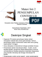 Pengumpulan Contoh Uji Dahak Dan Pengiriman Spesimen