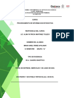 Teoría de la medición cuadro sinóptico