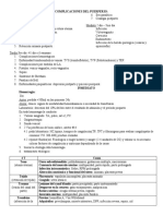 Complicaciones postparto: hemorragia, retención tejido y más