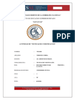 Discurso sobre los daños del tabaquismo a la salud