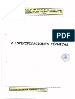 Especificaciones Tecnicas