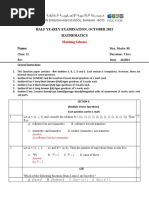 2023 BHSEC Mathematice MA | PDF | Question | Mathematics