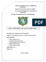 Instrumentos de Gestión Empresarial