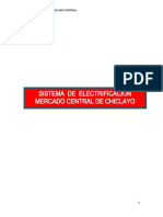 Sistema de Electrificacion Mercado Central de Chiclayo