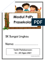 Modul PDPR Prasekolah 16 - Ogos