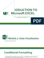 [Module 2] Data Visualization in Excel