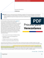 Proceso para Venezolanos USCIS