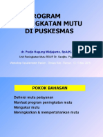 Konsep Peningkatan Mutu Puskesmas