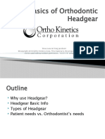 Basics of Orthodontic Headgear