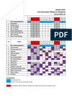 Jadwal Oktober 2021