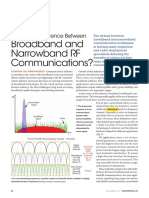 What Is The Difference Between Broadband and Narrowband RF Communications