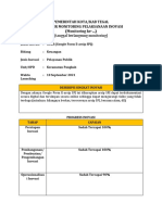 Formulir Monitoring Goes