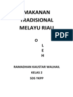 PR BMR SD Kelas 2 Makanan Tradisonal Riau
