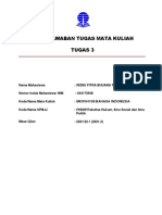 Jawaban MKWU4108 Bahasa Indonesia III