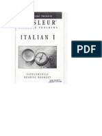 Italian I Booklet