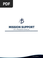 3b SFC Mission Support Program Manual - 2021 Edition