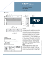 Product Information Induction Diffusers IDH Series: Dimensions