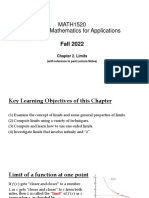 MATH1520 Chapter 2 (Limits)