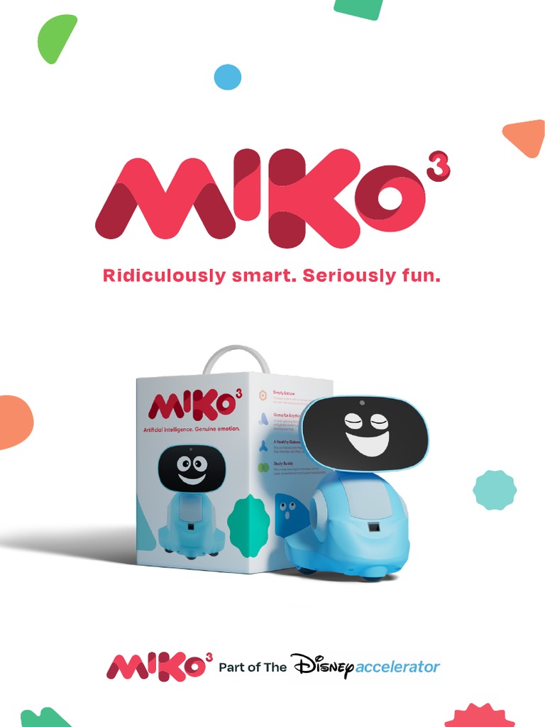 Emotix MIko 2 AI based interactive robot - MIko 2 AI based interactive robot  . Buy Robotics toys in India. shop for Emotix products in India.