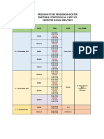 Jadwal Kuliah Dokpul 3