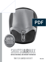 Homedics FMS-305H Shiuatsu Air Max Massage Device (1)