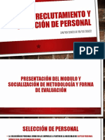 Reclutamiento y Seleccion de Personal