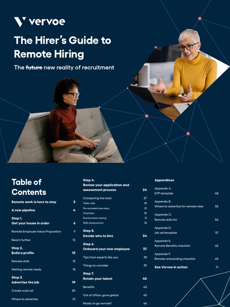The Hirers Guide To Remote Hiring V6 Pdf Cost Of Living Recruitment