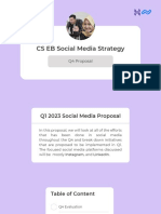 Q1 2023 Social Media Proposal Summary