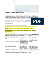 Student Midpoint and Final Evaluation - Nov