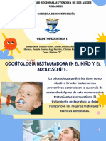 Odontologia Restauradora en El Niño y El Adoloscente.