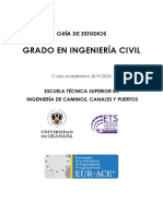 Grado en Ingeniería Civil: Guía de Estudios