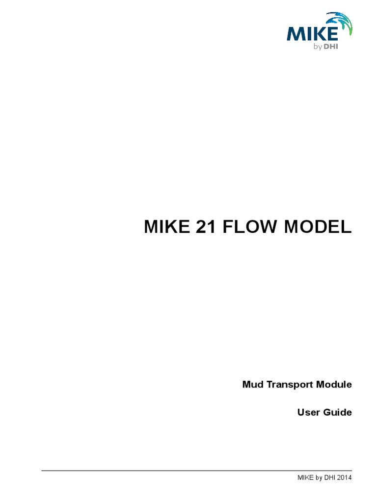 Mike 21 Flow Model: Mud Transport Module User Guide | PDF | Deposition ...