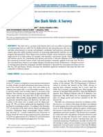 The Anonymity of The Dark Web: A Survey