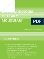 2 Que Es La Biologia Celular y Molecular