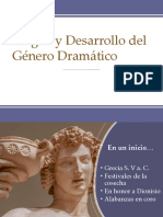 01 Origen y Desarrollo Género Dramático