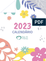 Calendario 2023 - Blog Da Mimis