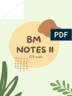 BM Notes Ii