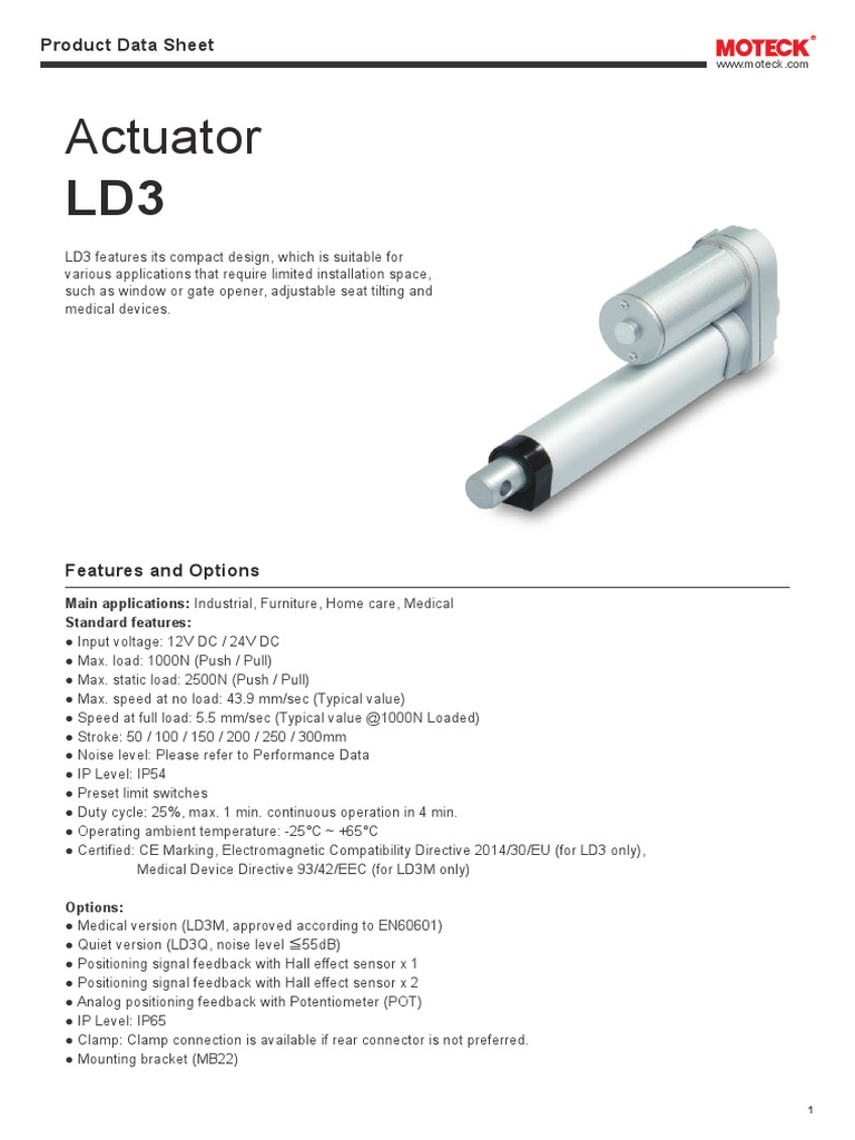 Data Sheet LD3 | PDF | Electrical Engineering | Electricity