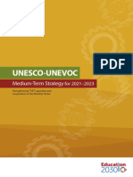 Unesco Unevoc Medium-Term Strategy For 2021-2023 Mts-III en