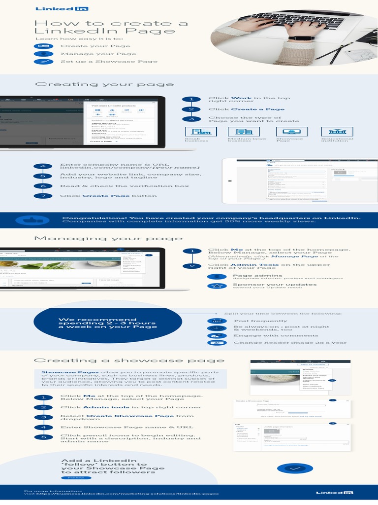 Howto create a linkedin page pdf linked in websites