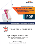 Licensed Pharmacist On Duty at Apotek Kimia Farma Kartini