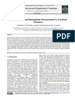 Non-Invasive Total Hemoglobin Measurement by Forehead Oximetry