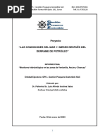 Informe Elaborado Por Gestión Pesquera Sostenible SAC