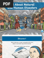 Natural and Human Disasters