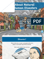 Natural and Human Disasters